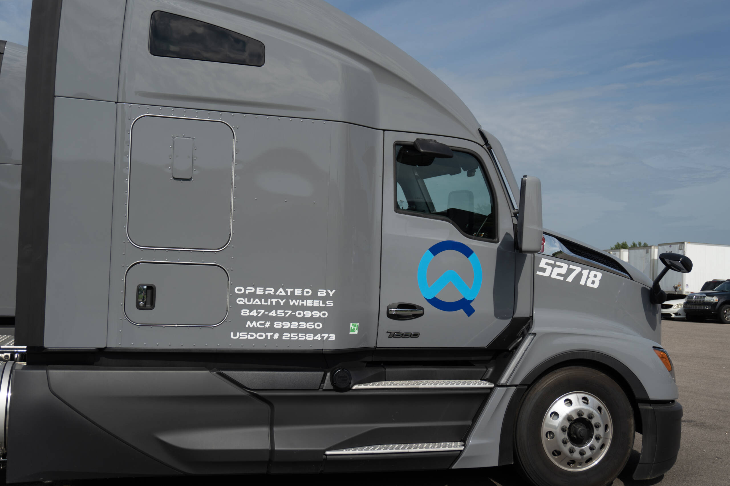 Quality Wheels CDL-A driver running a dedicated freight lane out of DeKalb, IL